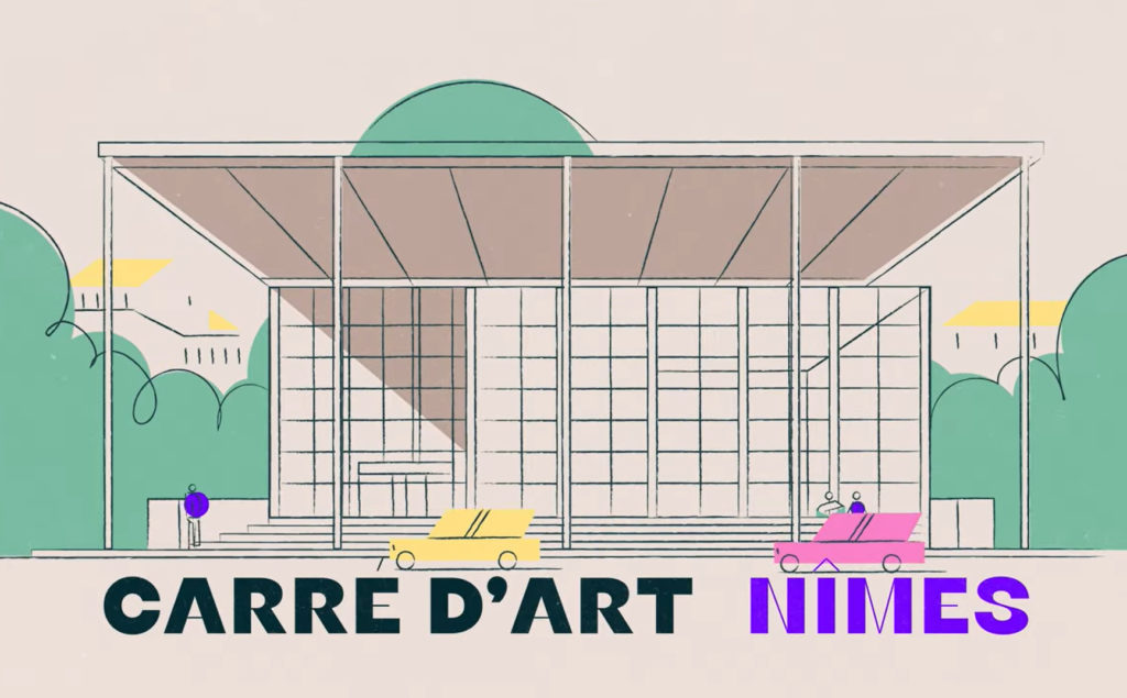 Visuel motion design Webserie"C'est archi simple !" CIAP de Nîmes - Akken